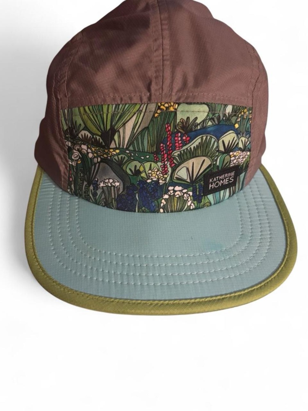 Katherine Homes Protect Wildlands Floral Botanical 5-Panel Hat